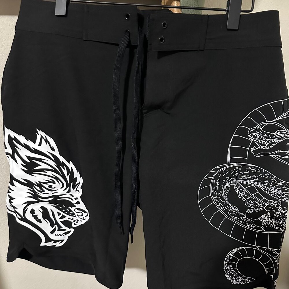 Darc Sport Wolves - Shenron War Ready Stage Shorts - Black - 30